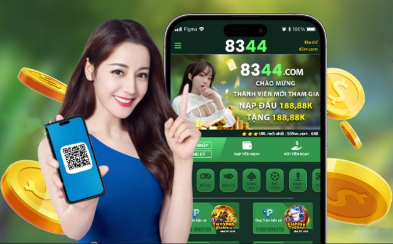 Hình ảnh quảng cáo của vua88 hiển thị nền tảng và các lợi ích