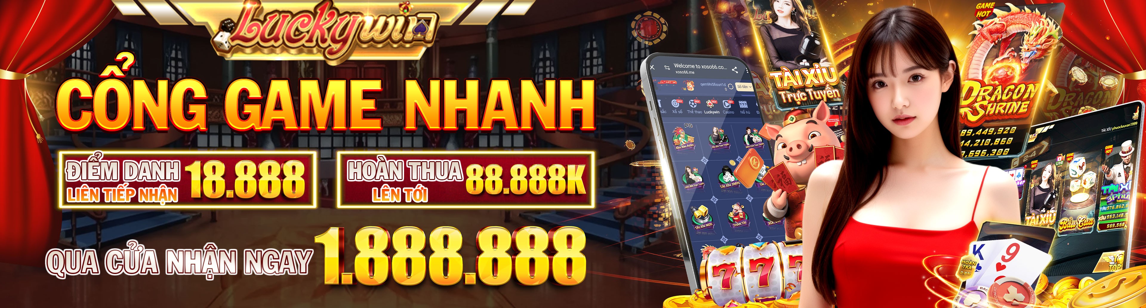 Hình ảnh quảng cáo của vua88 hiển thị nền tảng và các lợi ích
